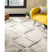 Amsterdam Cream and Charcoal 3' x 5' Outdoor Area Rug