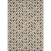 Hampton Dark Gray and Ivory 8' x 11' Outdoor Area Rug
