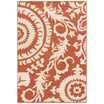 Alfresco ALF-9612 Black 8'9" Square Area Rug, Indoor/Outdoor