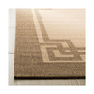 Deco Frame MSR4122K Beige 6'7" x 9'6" Outdoor Area Rug