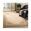 Deco Frame MSR4122K Beige 6'7" x 9'6" Outdoor Area Rug