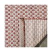 Courtyard Rust and Light Gray 5'3" x 7'7" Sisal Weave Outdoor Area Rug