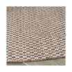Courtyard Light Brown and Light Gray 6'7" x 6'7" Sisal Weave Round Outdoor Area Rug