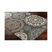 Alfresco ALF-9668 Black 8'9" x 12'9" Area Rug, Indoor/Outdoor