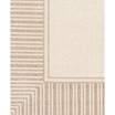 Alfresco ALF-9685 Camel 3' x 5'6" Area Rug, Indoor/Outdoor
