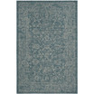 Courtyard Turquoise 4' x 5'7" Sisal Weave Outdoor Area Rug