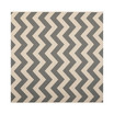 Courtyard Gray and Beige 6'7" x 6'7" Square Outdoor Area Rug