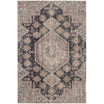 Montage Black and Multi 4' x 6' Outdoor Area Rug