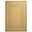 Courtyard Natural and Blue 6'7" x 9'6" Outdoor Area Rug