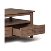 Warm Shaker Solid Wood Coffee Table