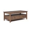 Warm Shaker Solid Wood Coffee Table