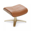 Annaldo Leather Swivel Chair & Ottoman 2-Pc. Set
