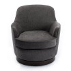 Reese Wood Base Swivel Chair