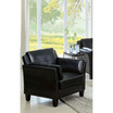 Tonia Faux Leather Accent Chair
