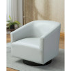 Gaven Wood Base Swivel Chair