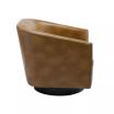Gaven Wood Base Swivel Chair