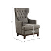 White Label Modern 32" Wingback Chair