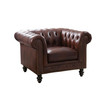 Micah Leather Arm Chair