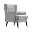 Elle Décor Celeste Tufted Velvet Accent Chair