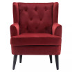 Elle Décor Celeste Tufted Velvet Accent Chair