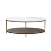 Drew & Jonathan Boulevard Oval Cocktail Table