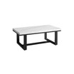Lucca 48" Marble Top Cocktail Table