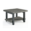 Pomona Metal and Reclaimed Wood Square Coffee Table