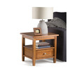 Warm Shaker Side Table