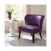 Janie Faux Leather Accent Chair
