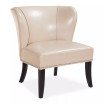 Janie Faux Leather Accent Chair