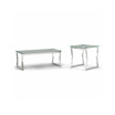 Meiland Glass Top Coffee Table Set, 2 Piece
