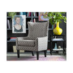 Brie Printed Fabric Accent Chair