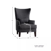 Ceylon Accent Wingback Chair