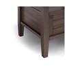 Warm Shaker Solid Wood End Table