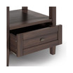 Warm Shaker Solid Wood End Table
