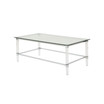 Bayla Modern Tempered Glass Coffee Table