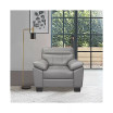 White Label Croydon 42" Leather Accent Chair