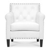 Antonia Faux Leather Accent Chair