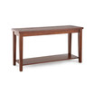56" Wood Davenport Sofa Table