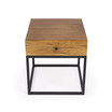 Brixton Iron and Wood End Table