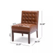 Uintah Contemporary Tufted Accent Chair