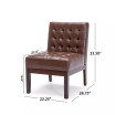 Uintah Contemporary Tufted Accent Chair