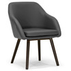 Set of 2 Adaya Arm Chair with Beech Legs