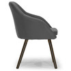 Set of 2 Adaya Arm Chair with Beech Legs