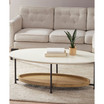Beaumont 2 Tier Oval Coffee Table