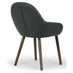 Set of 2 Alan Arm Chair in Vintage-like Color with Contrasting Stitching