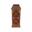 Hampton Sofa Server Table with Shelves