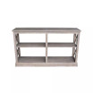 Hampton Sofa Server Table with Shelves