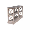 Hampton Sofa Server Table with Shelves