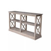 Hampton Sofa Server Table with Shelves